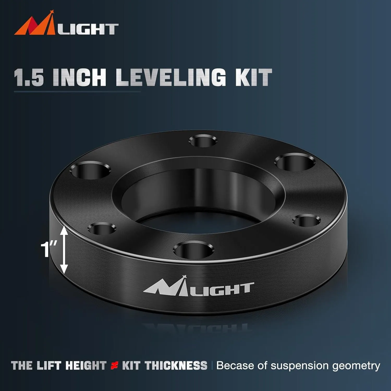 1.5 Inch Front Leveling Lift Kit for 2004-2023 Ford F150 Suspension Level Kit