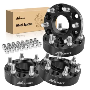 1.5inch (38mm) Wheel Spacers 4Pcs For 2015-2022 Ford F150 | 6x135 | 87.1 Hub Bore | 14x1.5 Studs
