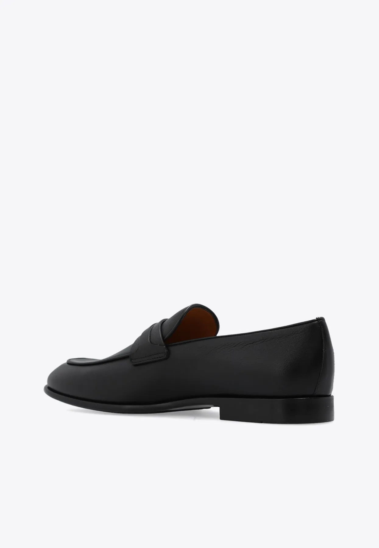 Desio Textured Leather Loafers