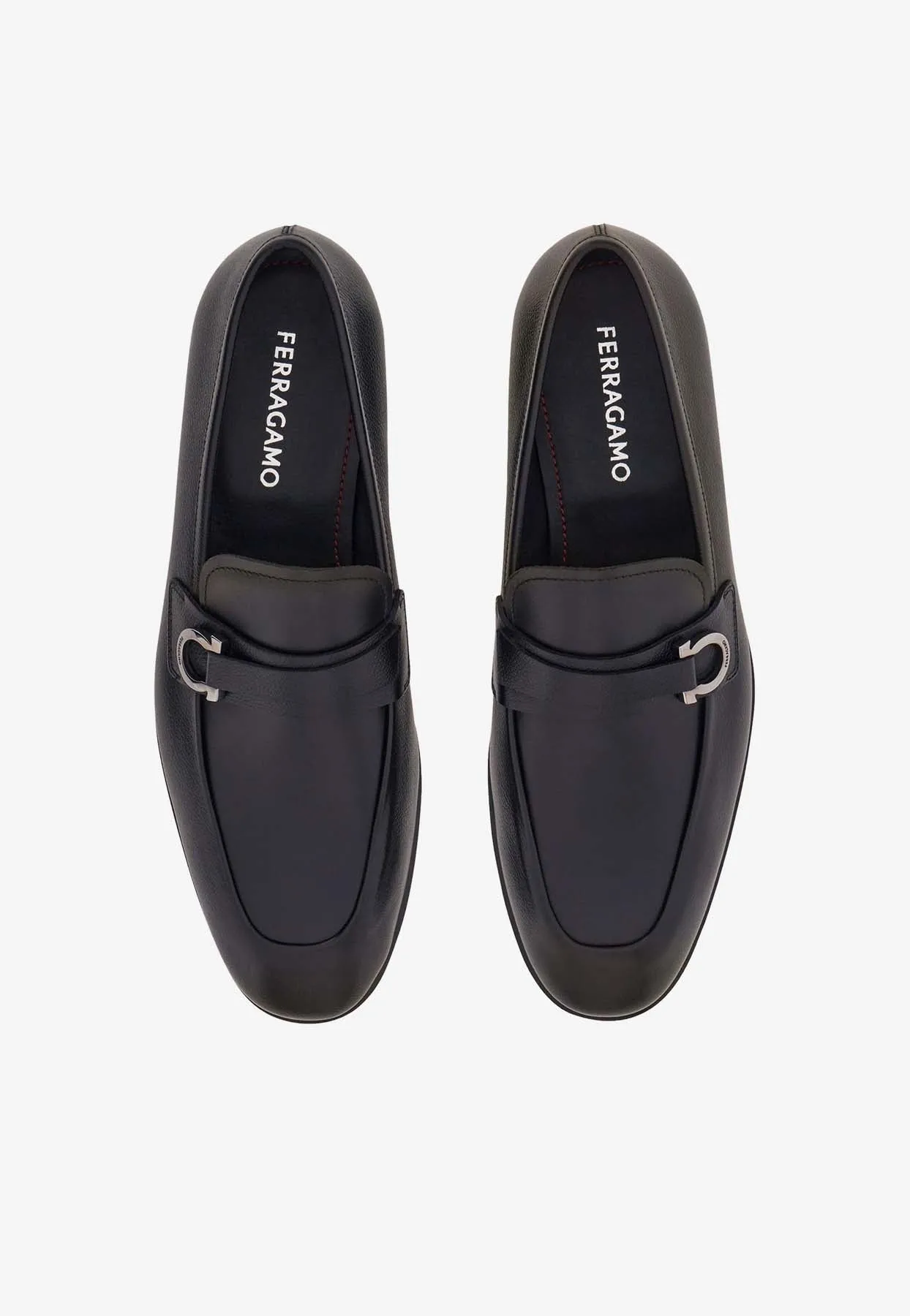 Florio Gancio Leather Loafers