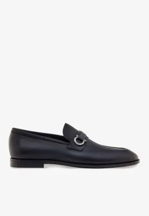 Florio Gancio Leather Loafers