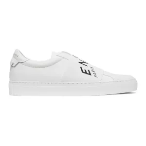 Givenchy White Elastic Urban Street Sneakers