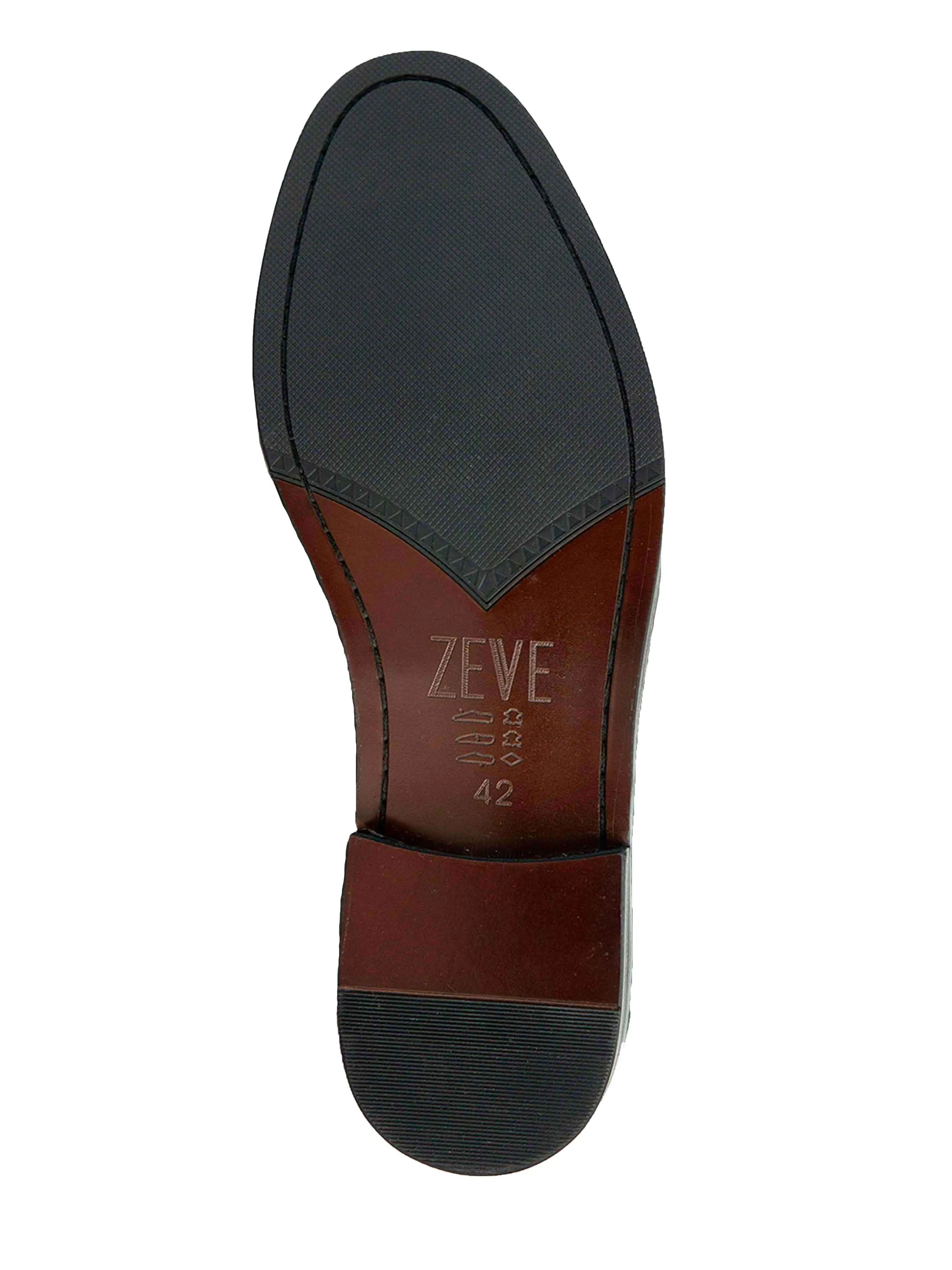 Horsebit Moccasin Loafer - Brown Patent Leather