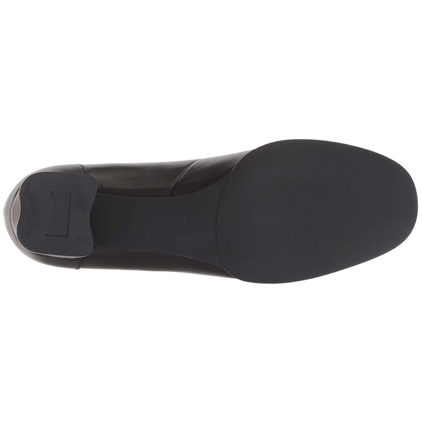Katie Calfskin Leather Women's Block Heel Shoes