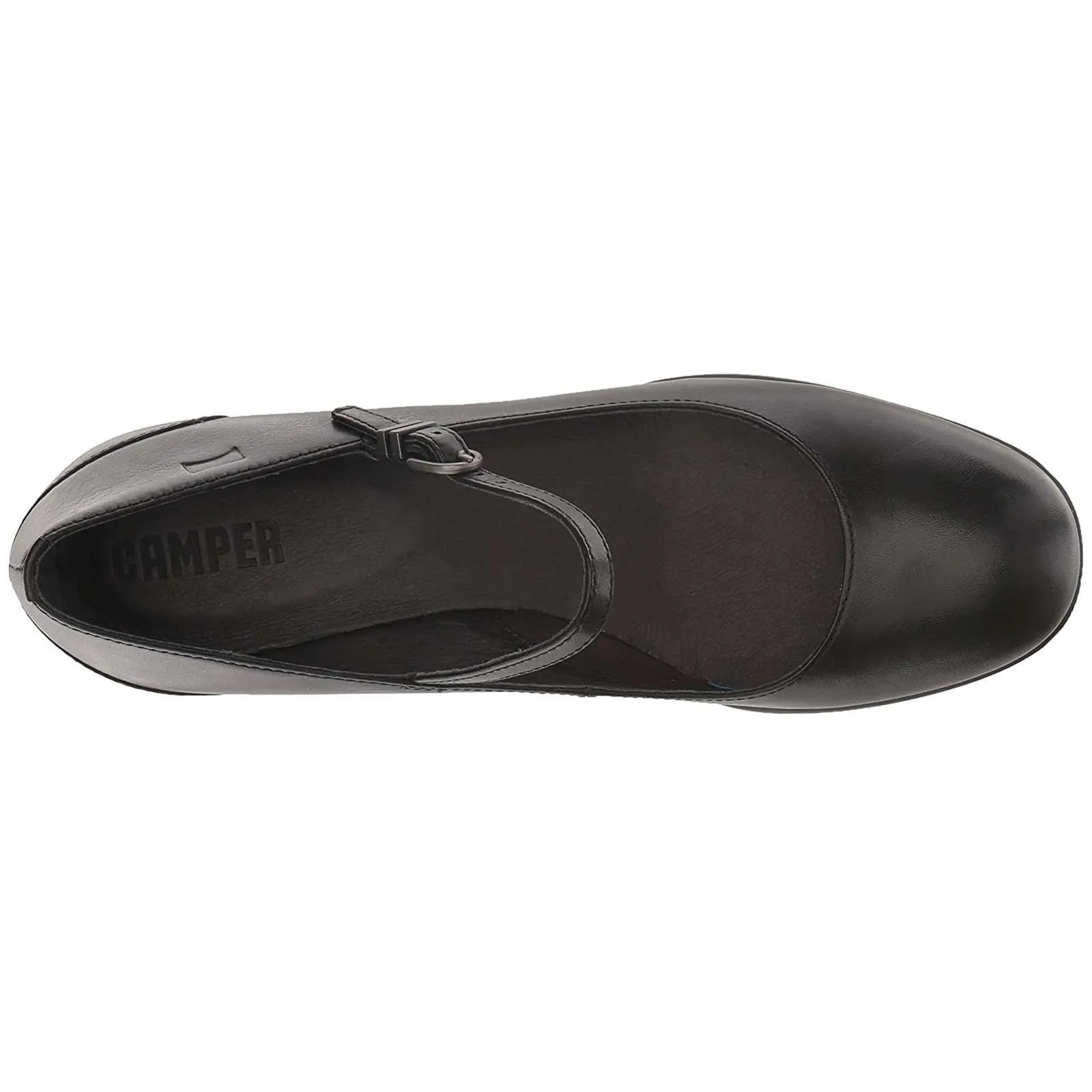 Katie Calfskin Leather Women's Block Heel Shoes