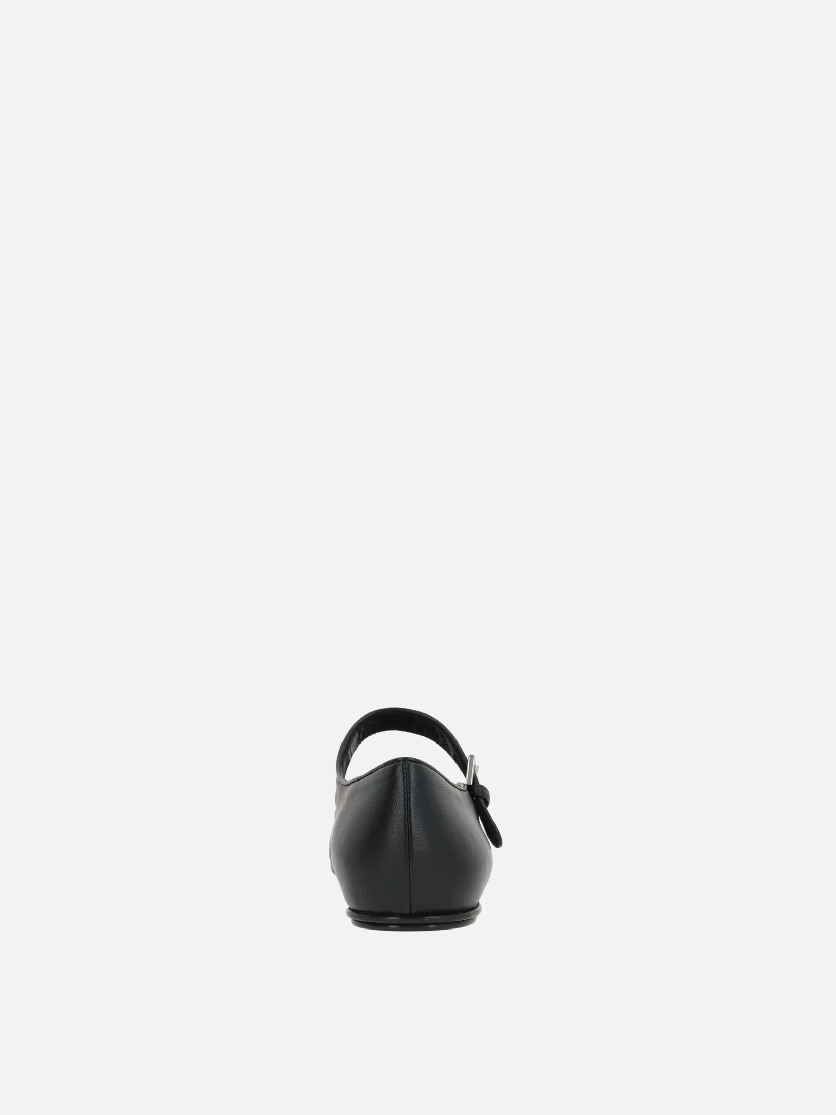 Nappa Leather Mary-Jane Flats