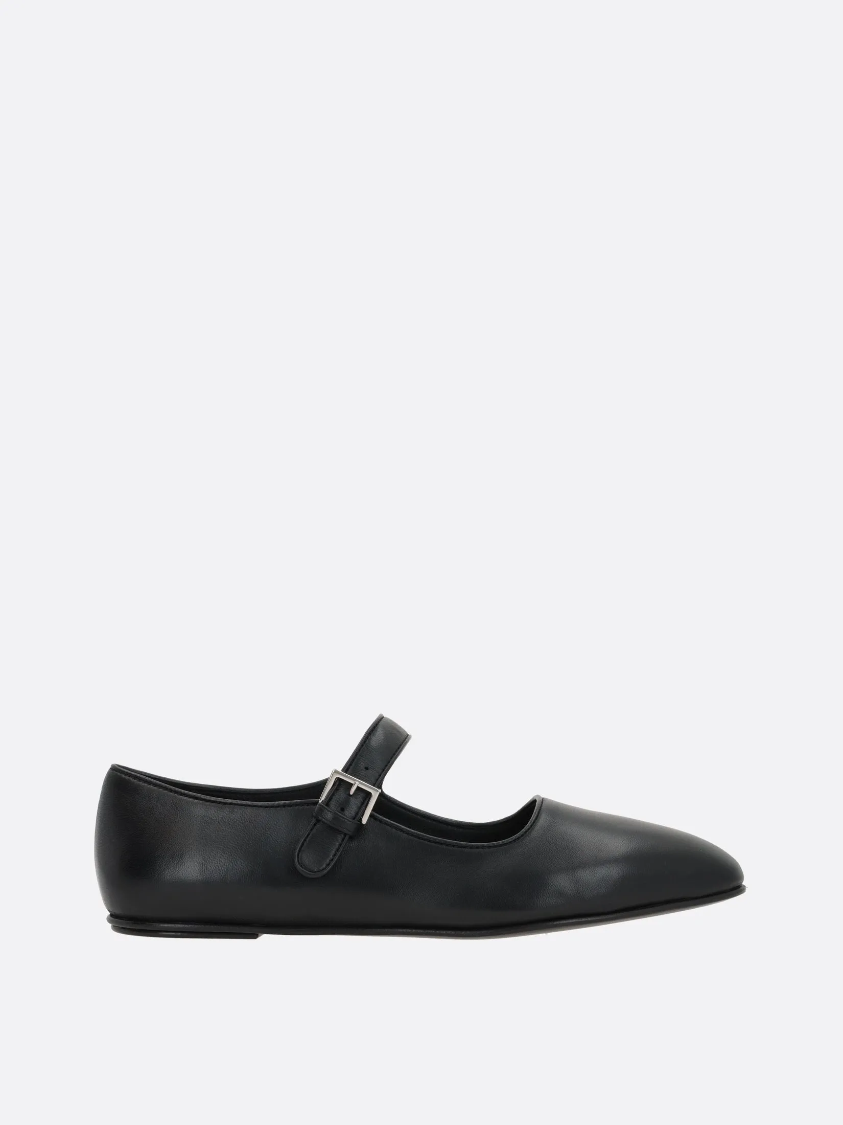 Nappa Leather Mary-Jane Flats