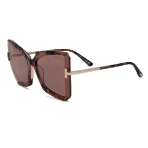 Tom Ford Butterfly Sunglasses FT0766 55Y 63