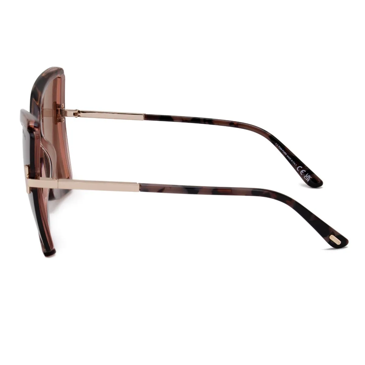 Tom Ford Butterfly Sunglasses FT0766 55Y 63