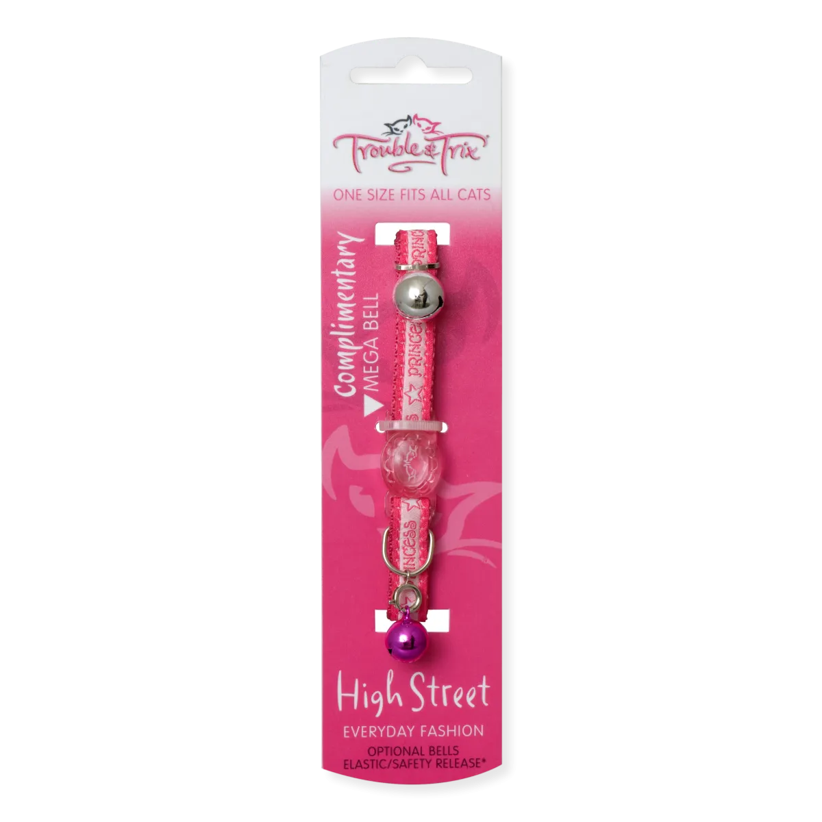Trouble & Trix Collar High Street Princess Pink