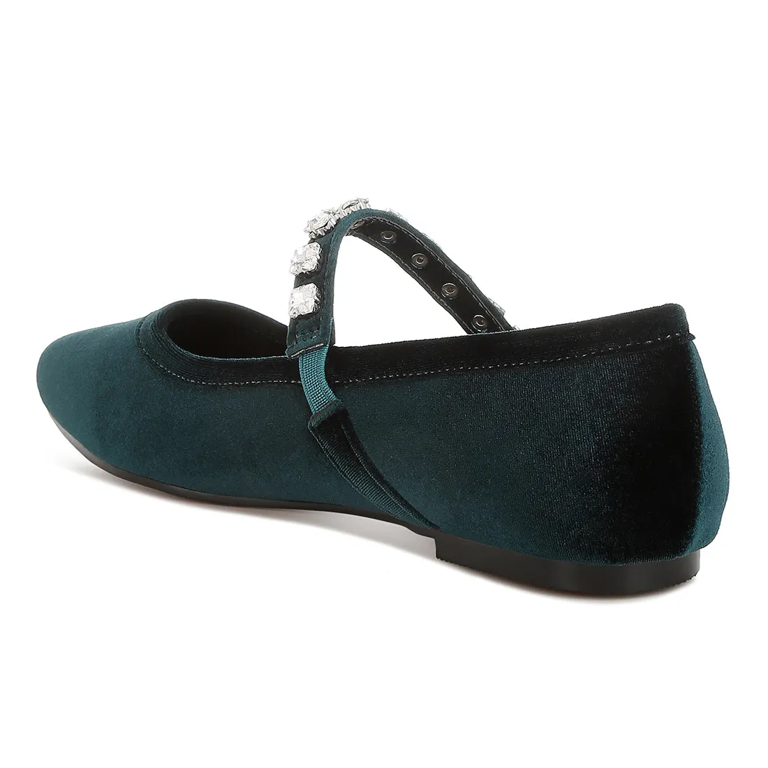 Velvet Mary Jane Ballerinas