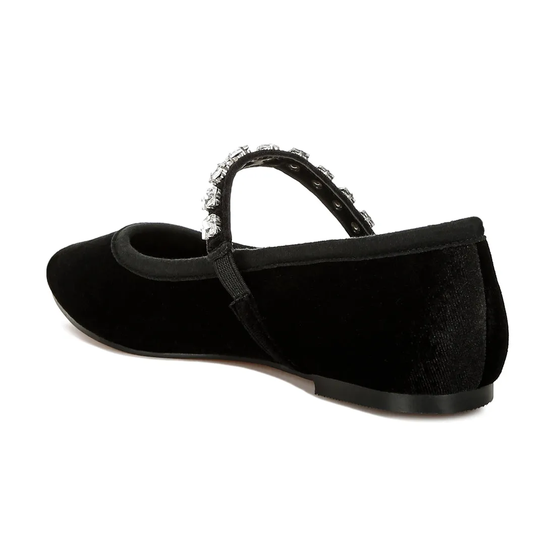 Velvet Mary Jane Ballerinas