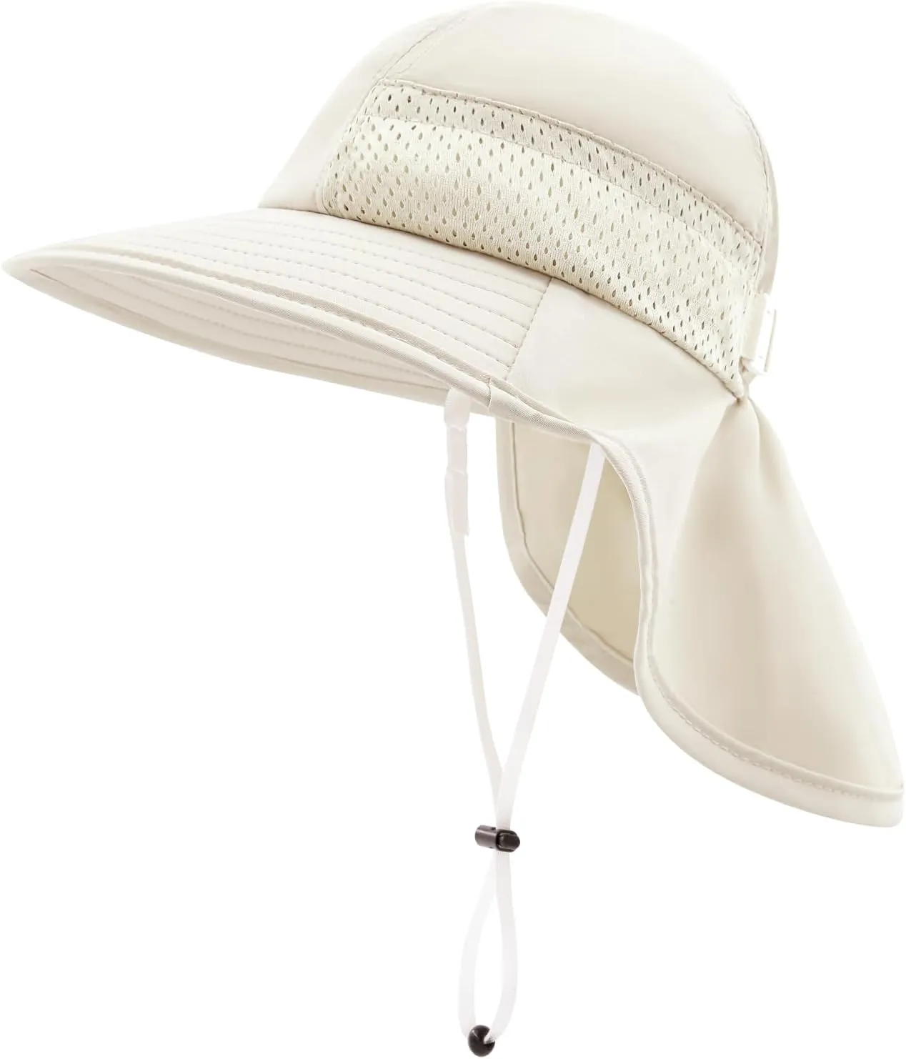 XIAOHAWANG Girls Sun Hat Baby Beach Hats Boys UPF 50  Kids Summer Protection Cap Toddler Breathable Caps Wide Brim Neck Flap
